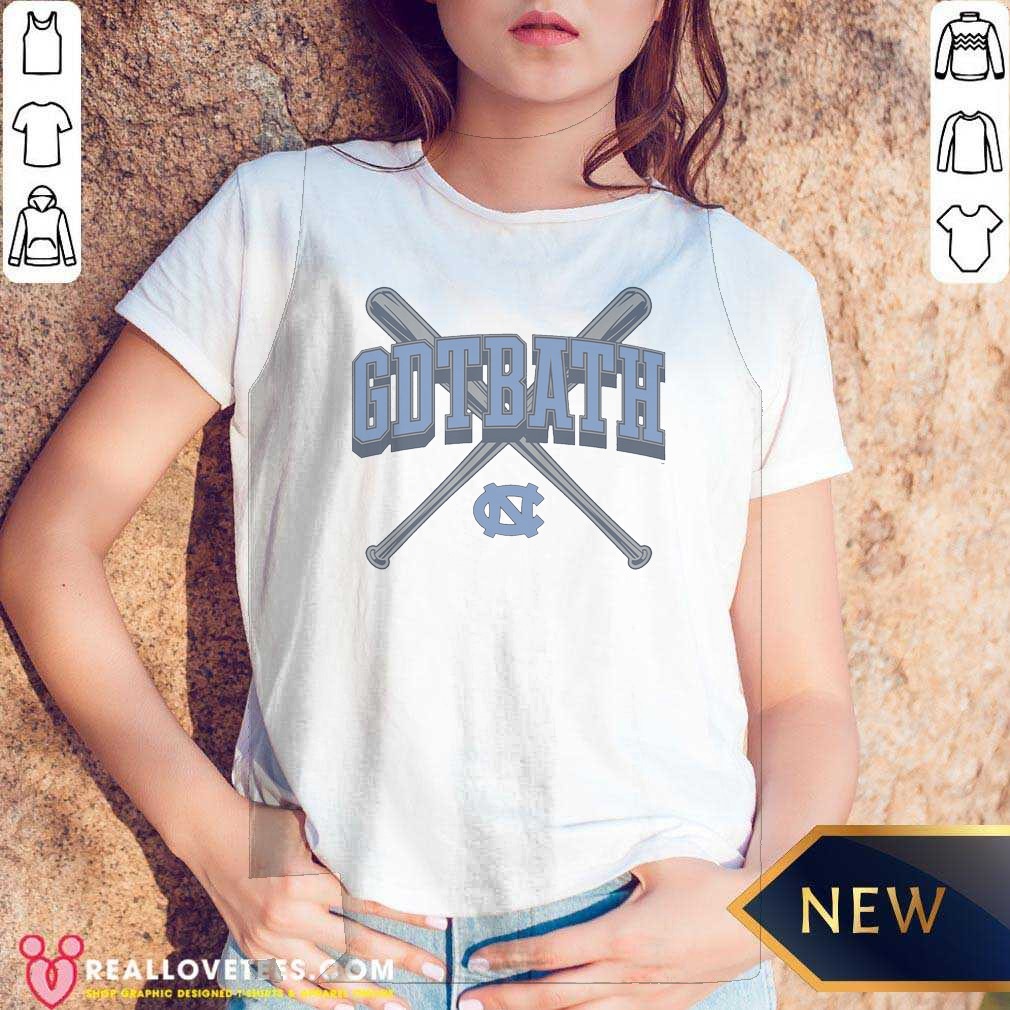Premium UNC Baseball Gdtbath Shirt - Image 5