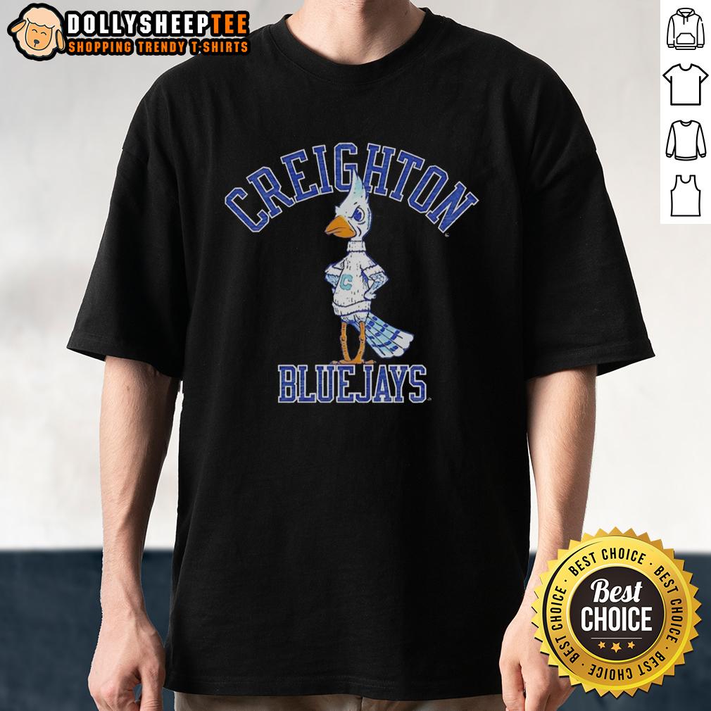 Hot Creighton Blue Jays Grumpy Mascot Funny T-Shirt