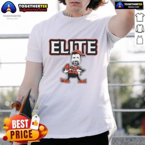 Premium Joe Flacco Elite Cleveland Browns Football Elfe T-Shirt