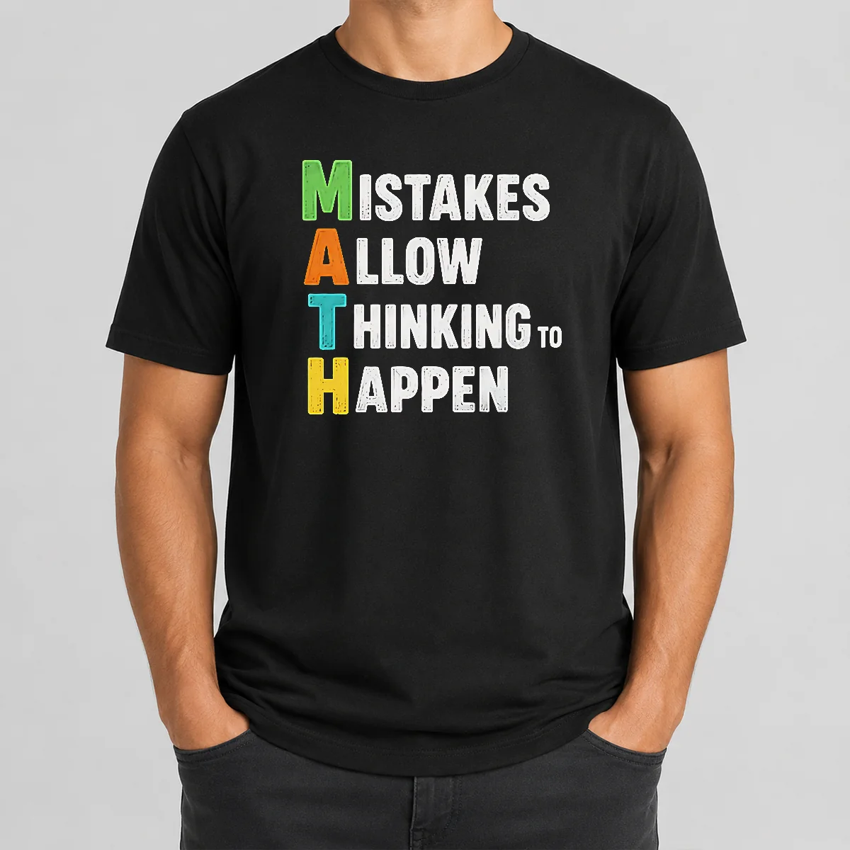 Top Hot Math Allow Thinking To Happen Geek Shirt