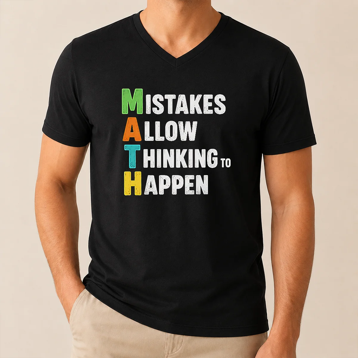 Top Hot Math Allow Thinking To Happen Geek Shirt - Image 2