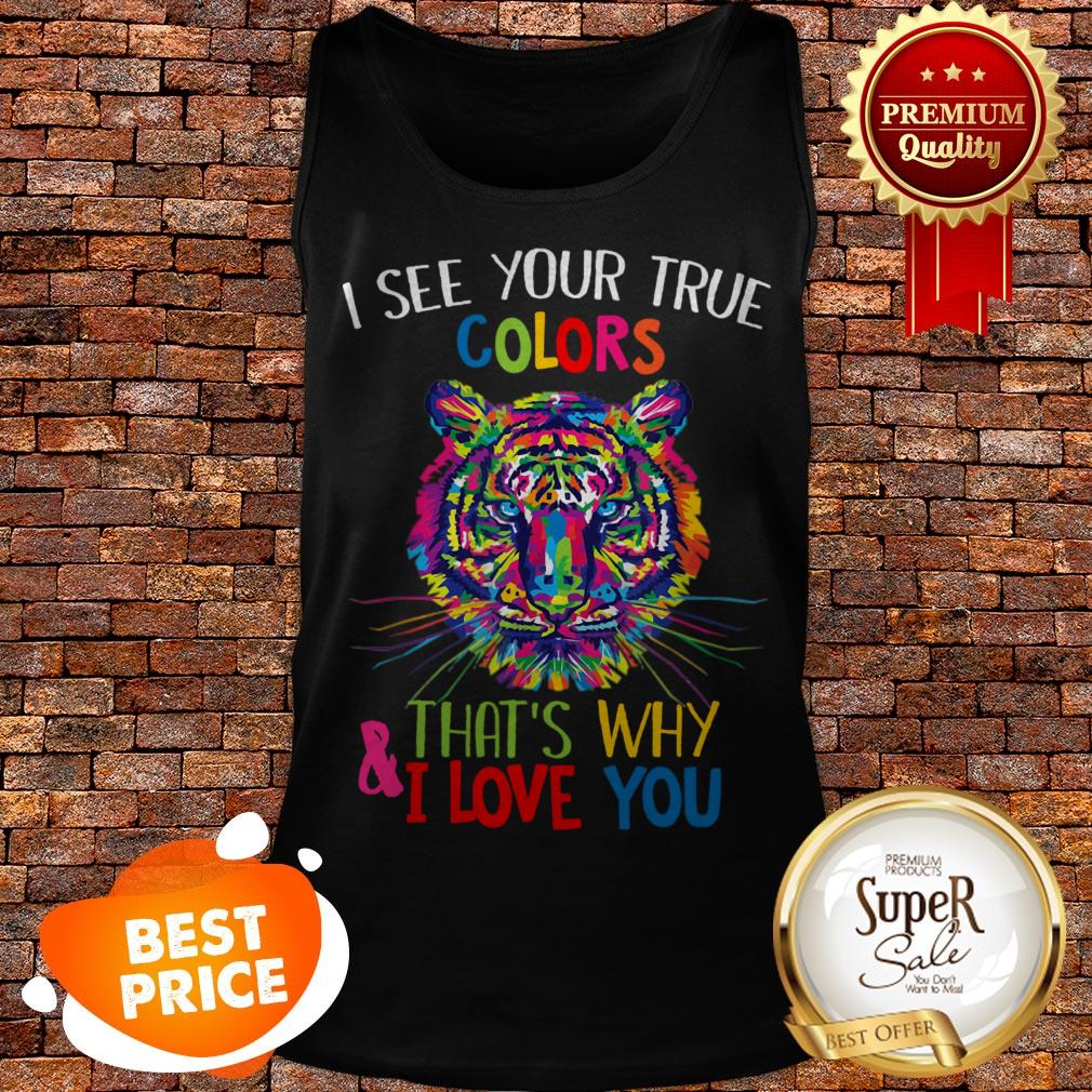 Nice Autism Awareness Tiger It’s OK To Be Different & I Love You Shirt - Image 4