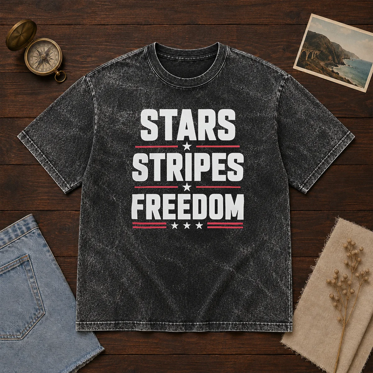 Hot Stars Stripes Freedom Fourth Of July Patriotic American Independence Day Shirt - Image 8