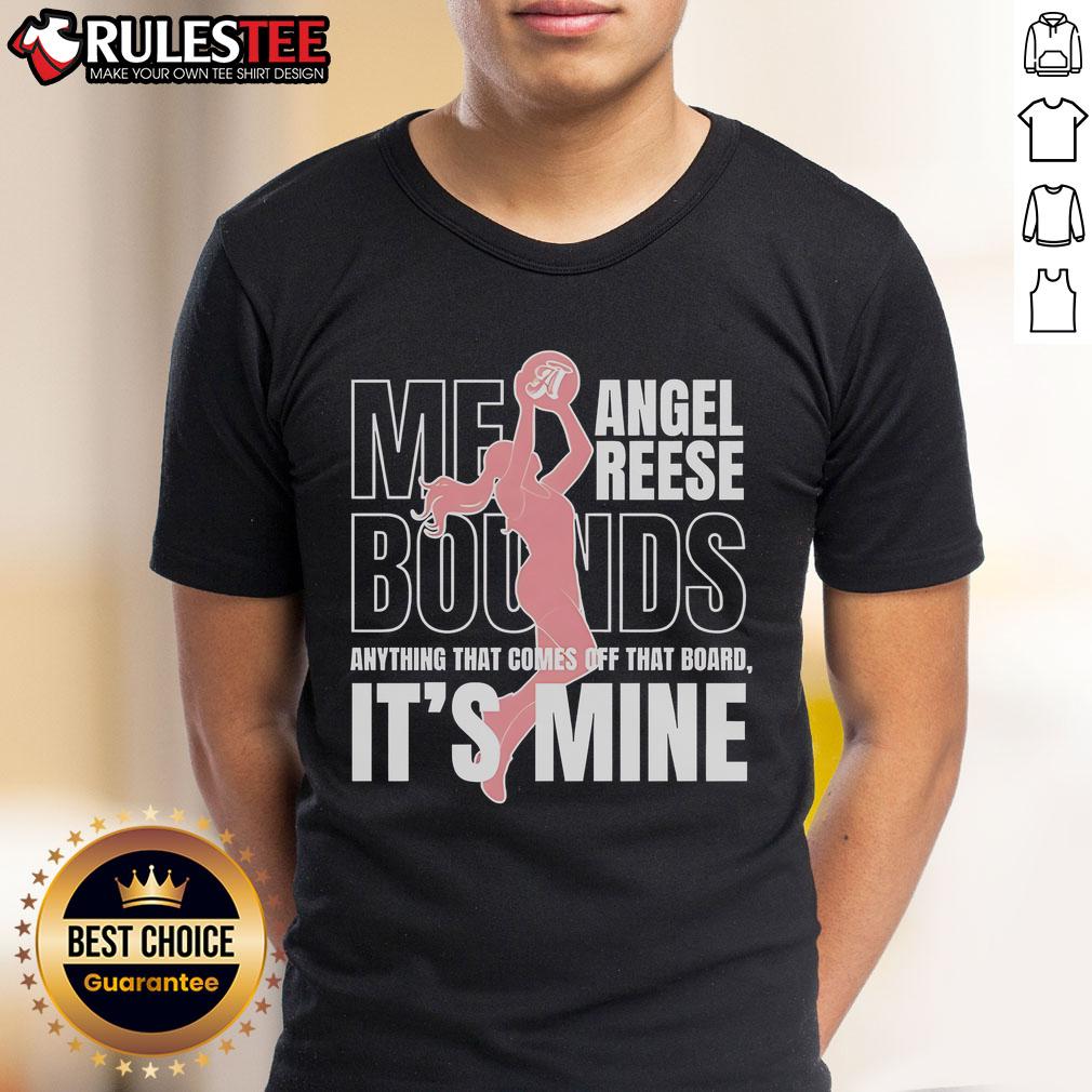 Awesome Angel Reese Mebounds Anything That Comes Off That Board It's Mine Silhouette T-Shirt