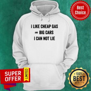 Alternative view of I Like Cheap Gas And Big Car I Can Not Lie Battery Shirt