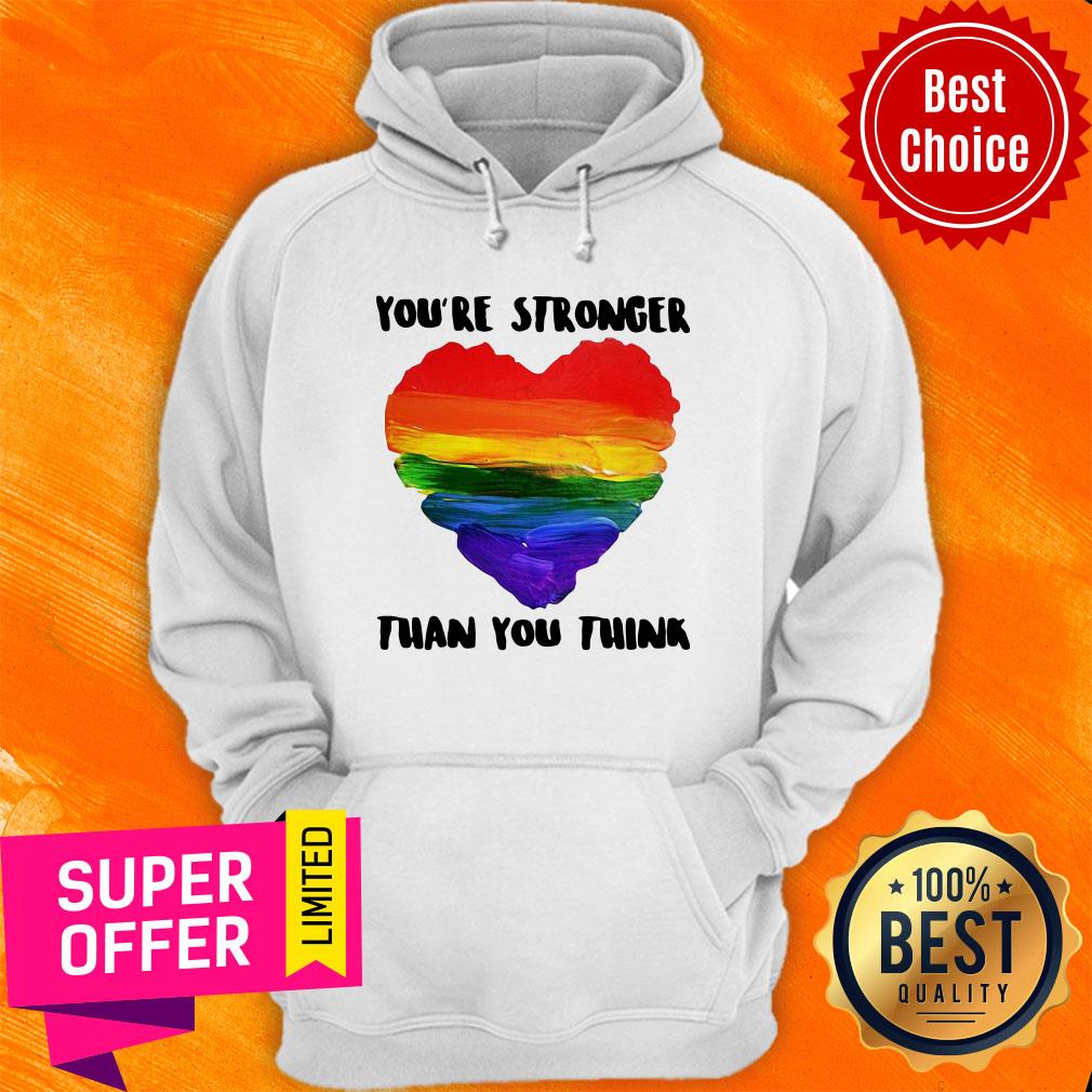 Official Heart You're Stronger Than You Think Shirt - Image 2