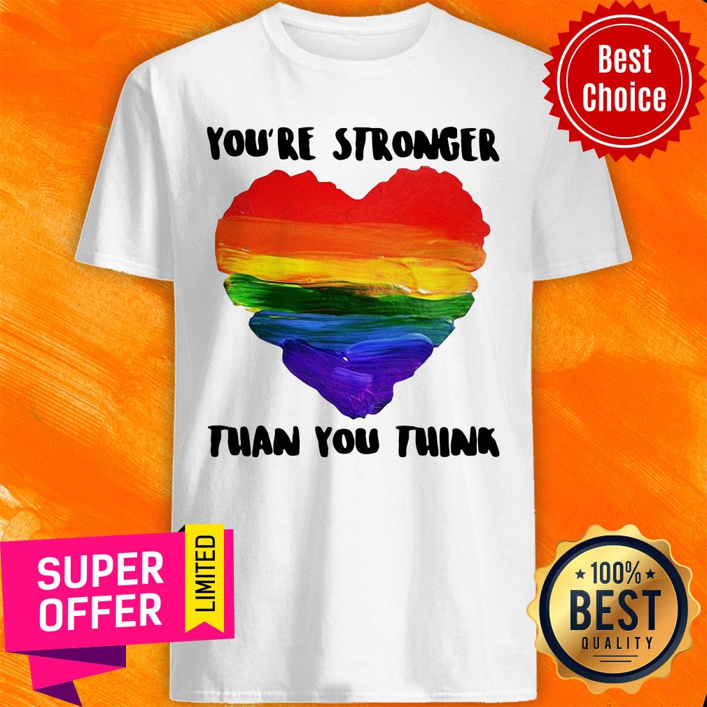 Official Heart You're Stronger Than You Think Shirt