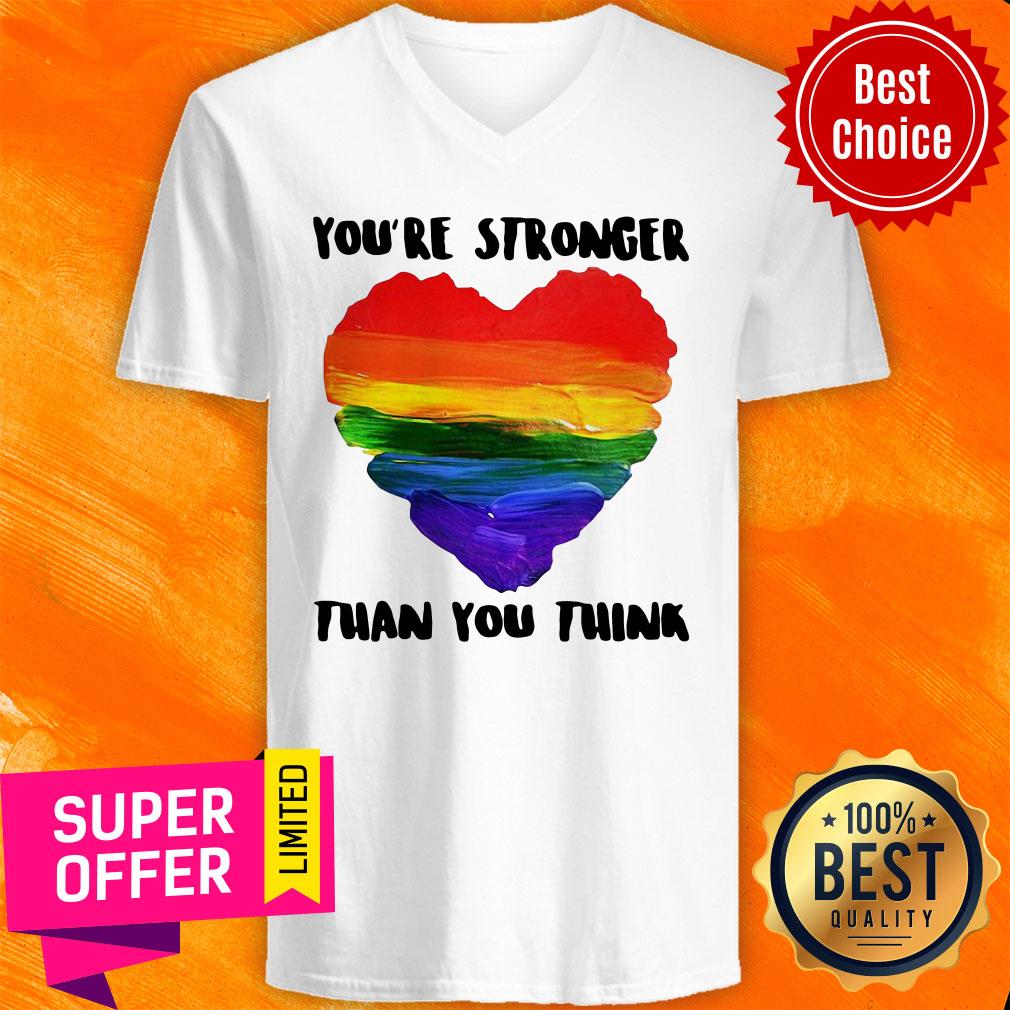 Official Heart You're Stronger Than You Think Shirt - Image 3