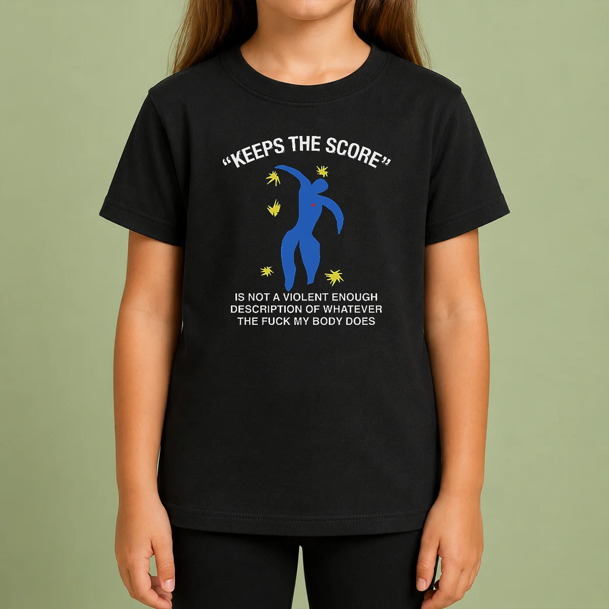 Good Keeps The Score Is Not A Violent Enough Description Of Whatever The Fuck My Body Does Shirt - Image 9