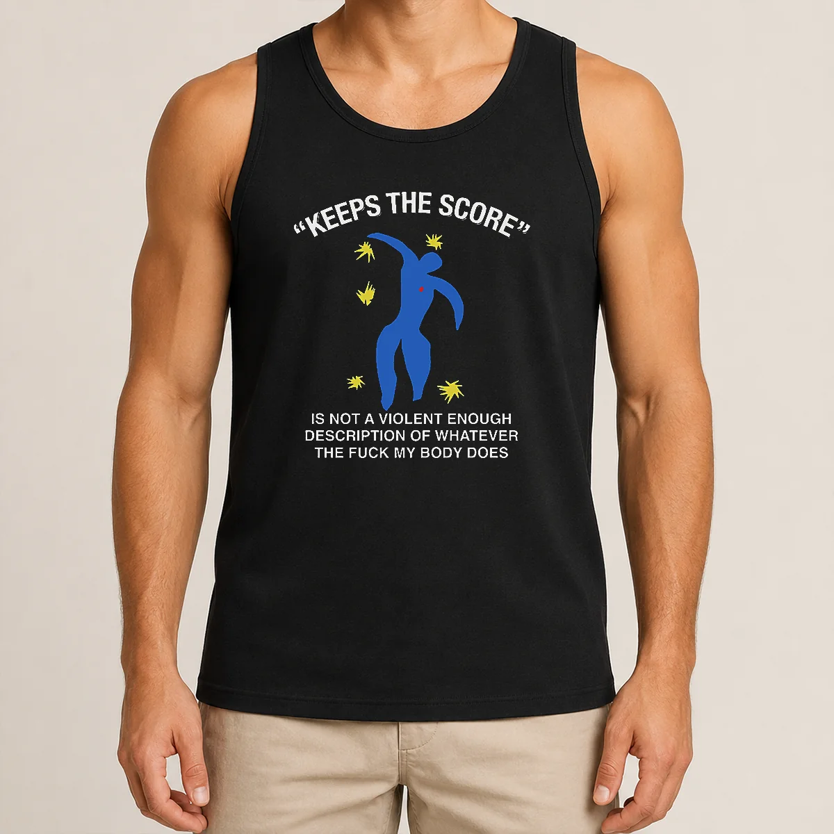 Good Keeps The Score Is Not A Violent Enough Description Of Whatever The Fuck My Body Does Shirt - Image 3