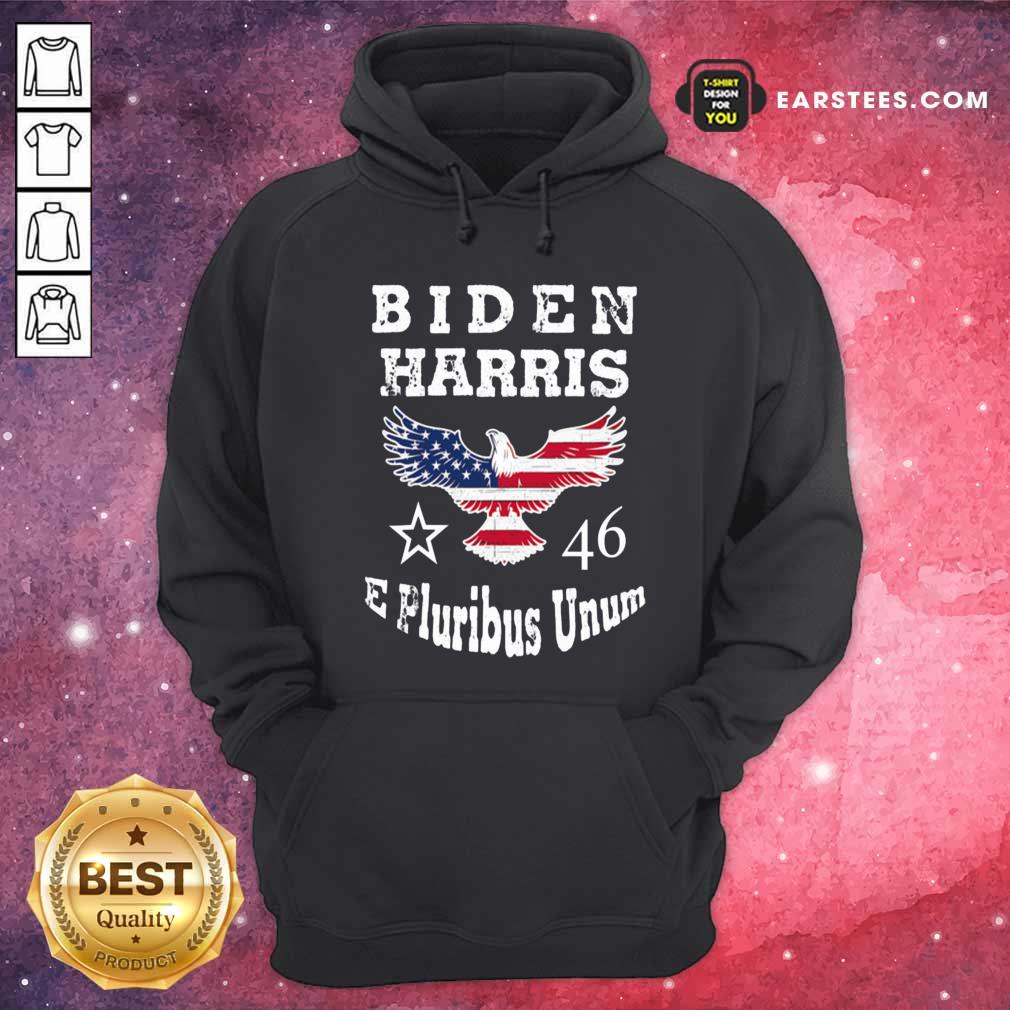 Hot Biden Harris E Pluribus Unum 2021 Inauguration Eagle American Flag Shirt - Image 2