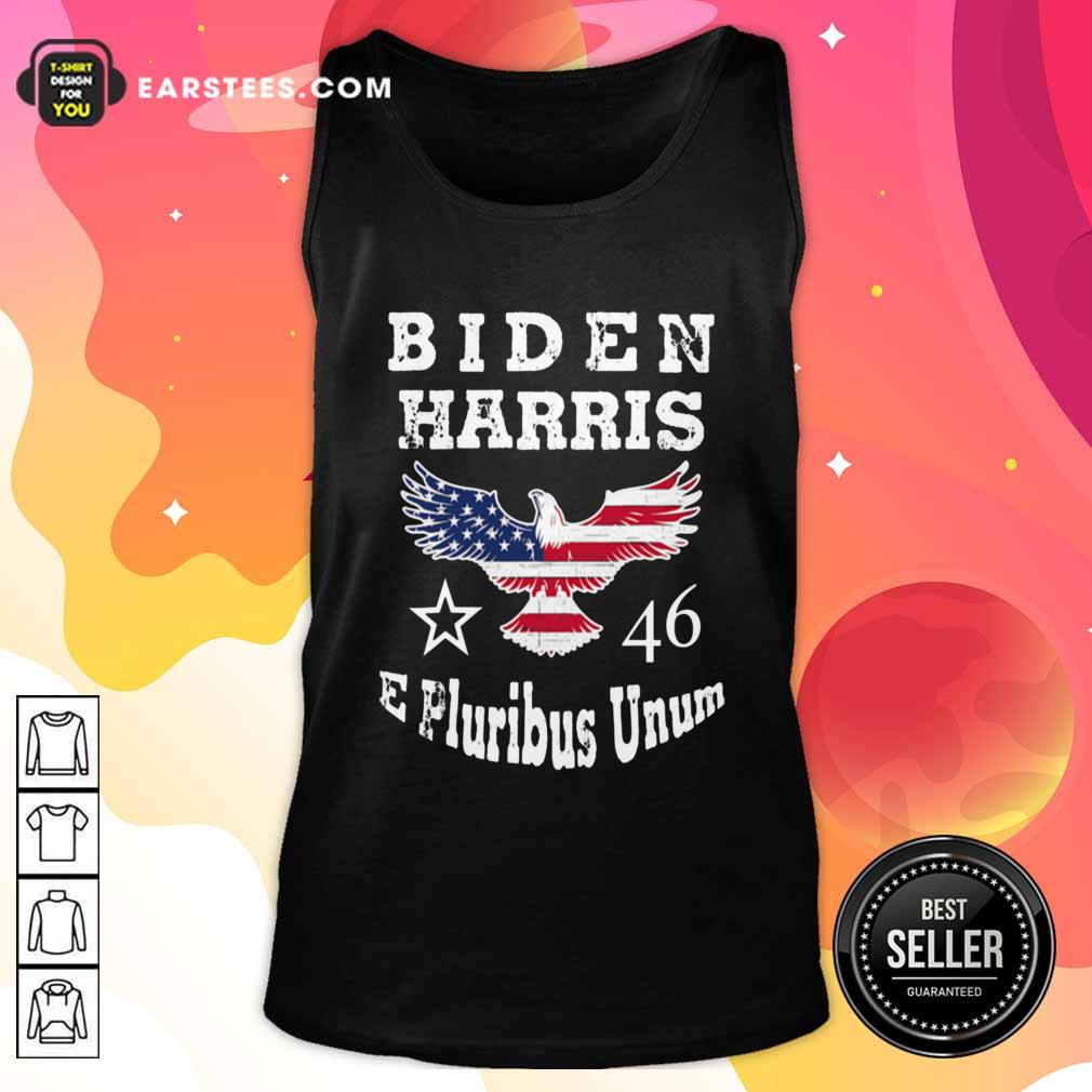 Hot Biden Harris E Pluribus Unum 2021 Inauguration Eagle American Flag Shirt - Image 4