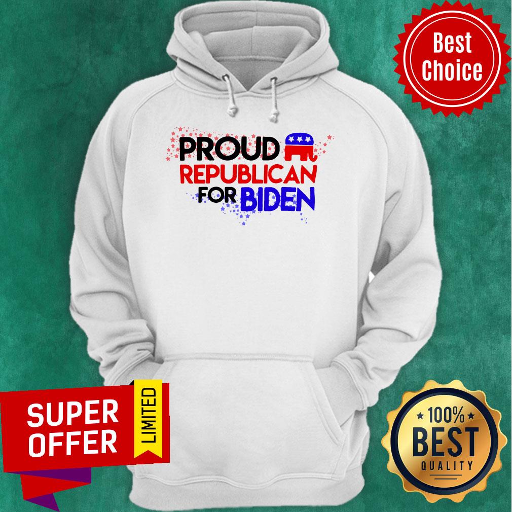 Official Proud Republican For Biden Shirt - Image 3