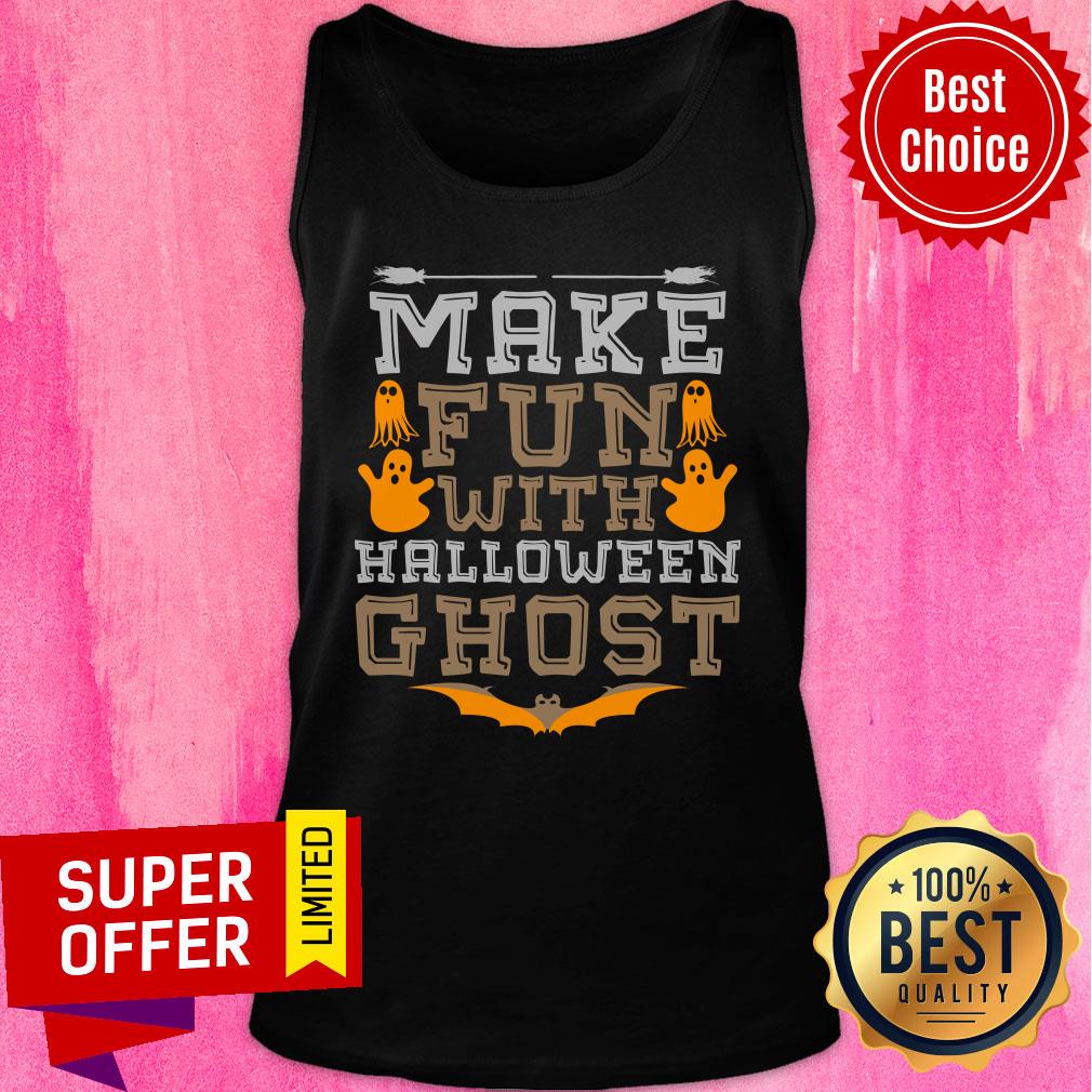 Make Fun With Halloween Ghost Bat Shirt - Image 4