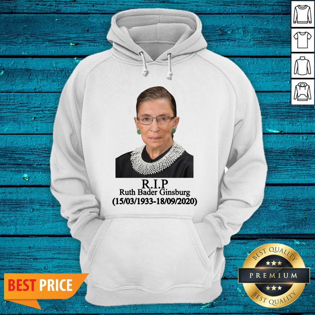 Premium Ruth Bader Ginsburg R.I.P 1933-2020 Shirt - Image 3