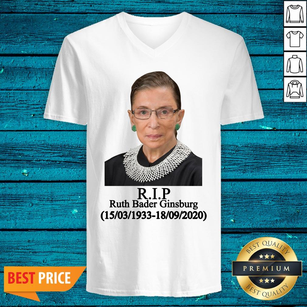 Premium Ruth Bader Ginsburg R.I.P 1933-2020 Shirt - Image 4