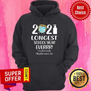 Alternative view of 2021 Longest School Year Ever Survivor Busdriver Life Shirt