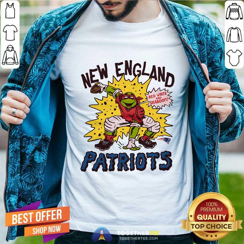 Hot Raphael X New England Patriots T-Shirt