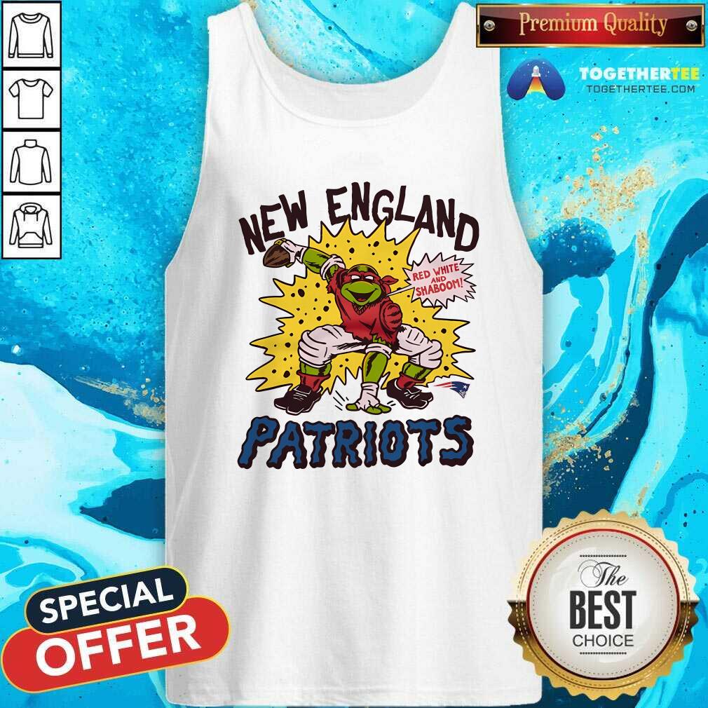 Hot Raphael X New England Patriots T-Shirt - Image 3