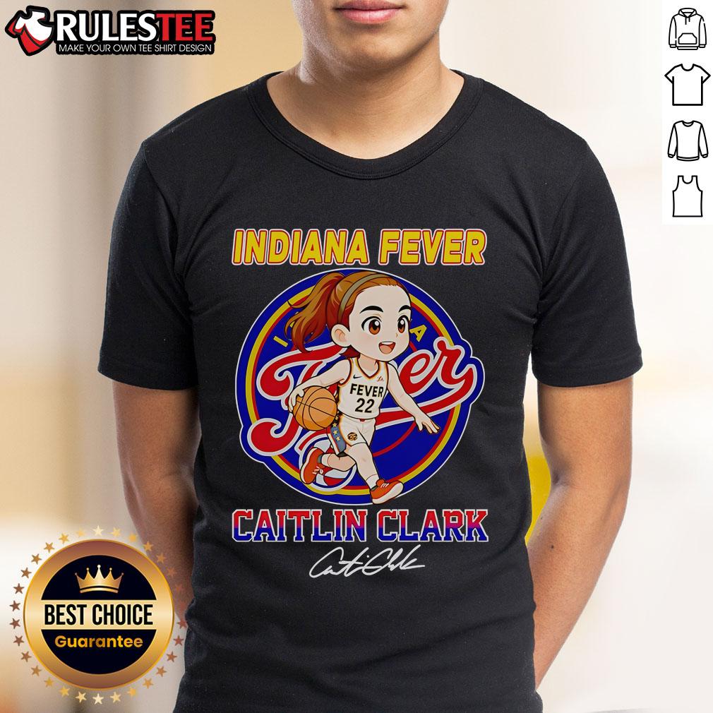 Cute Indiana Fever Caitlin Clark Chibi T-Shirt