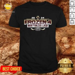 Boston College Men's Hockey 2024 Frozen Four T-Shirt