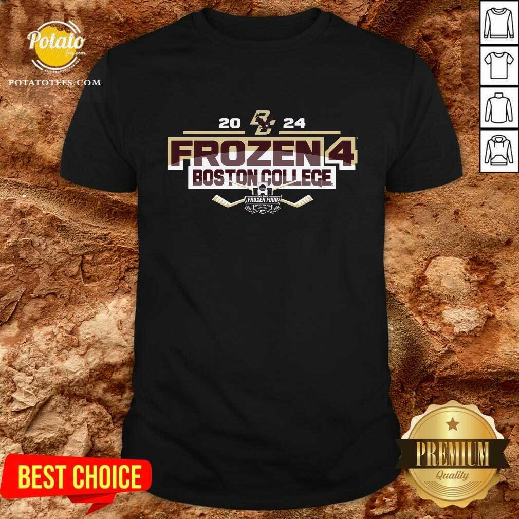 Boston College Men's Hockey 2024 Frozen Four T-Shirt