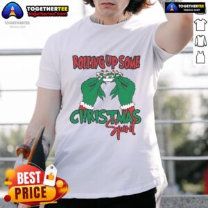 Official Rolling Up Some Christmas Spirit T-Shirt