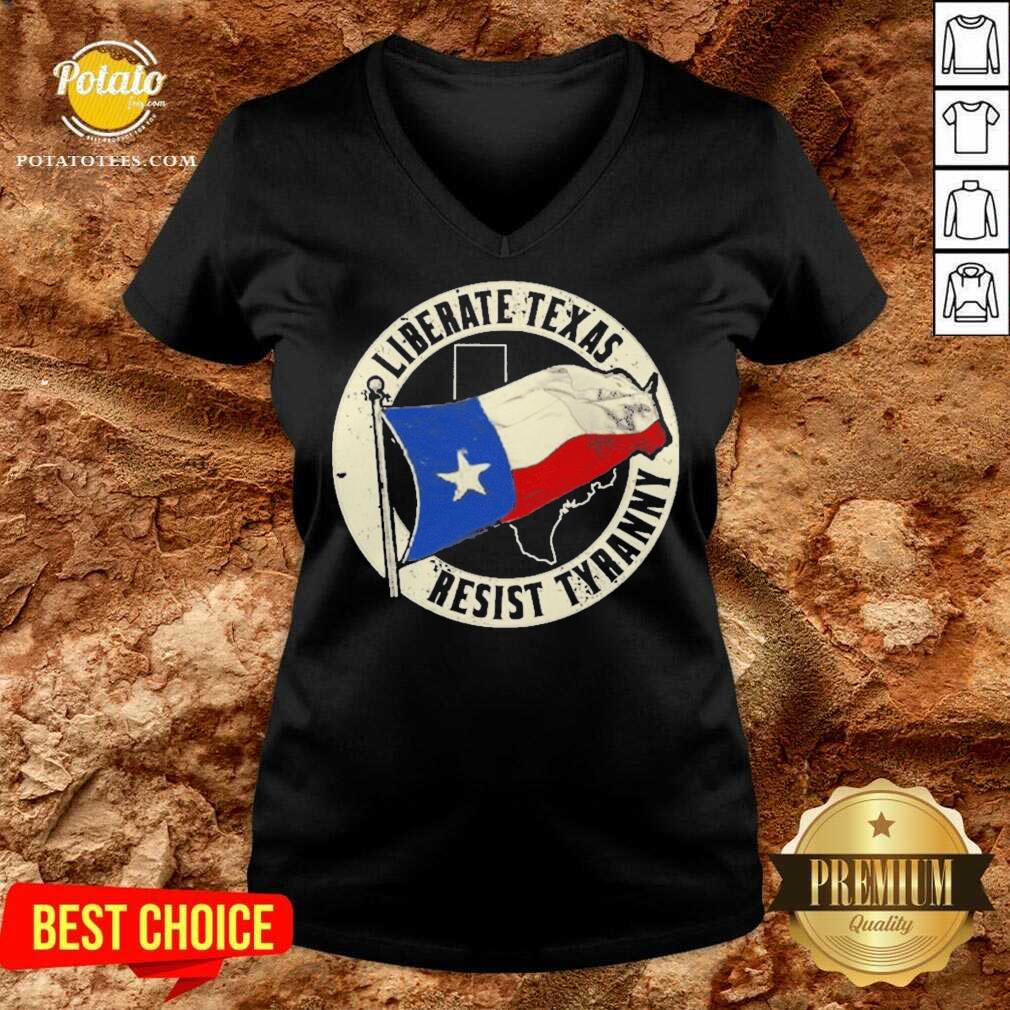 Awesome Liberate Texas Resist Tyranny Texas Roots Shirt - Image 2