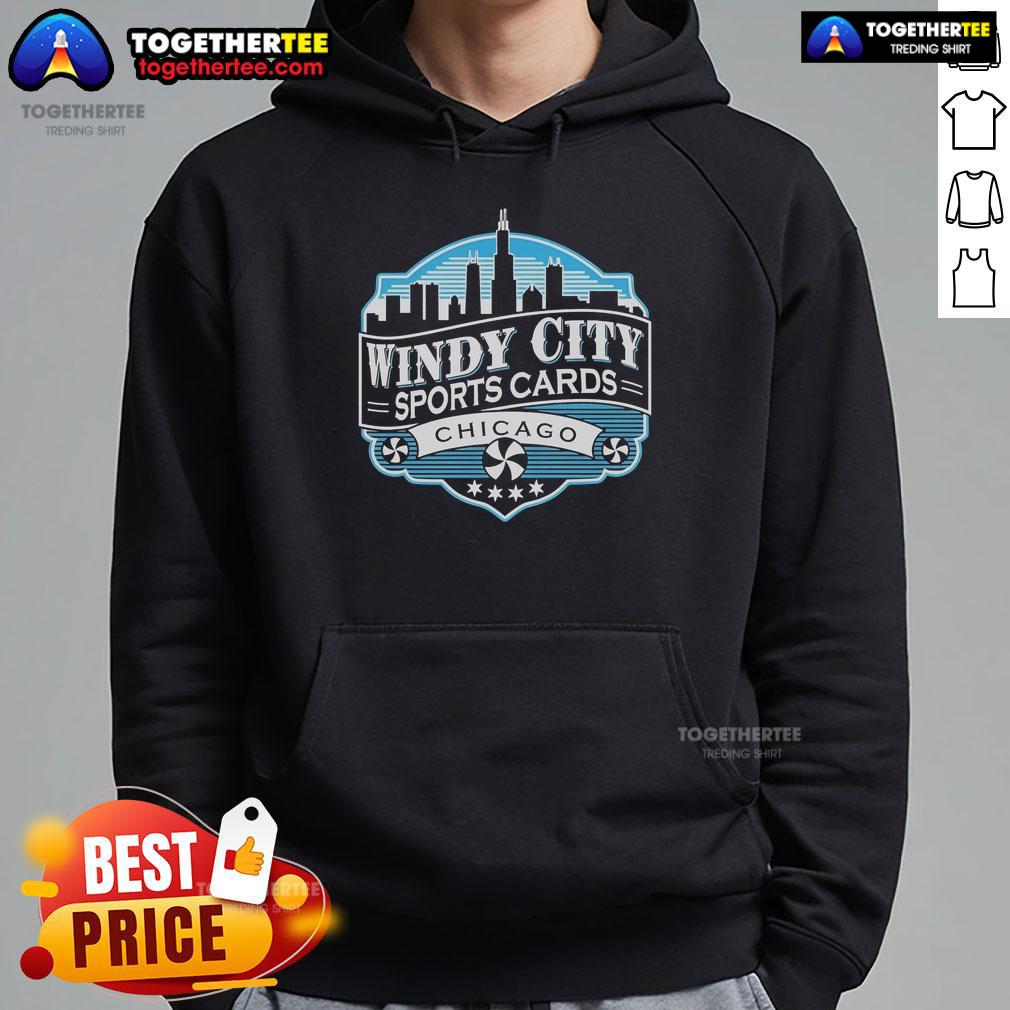 Official Windy City Sports Cards Chicago T-Shirt - Image 2