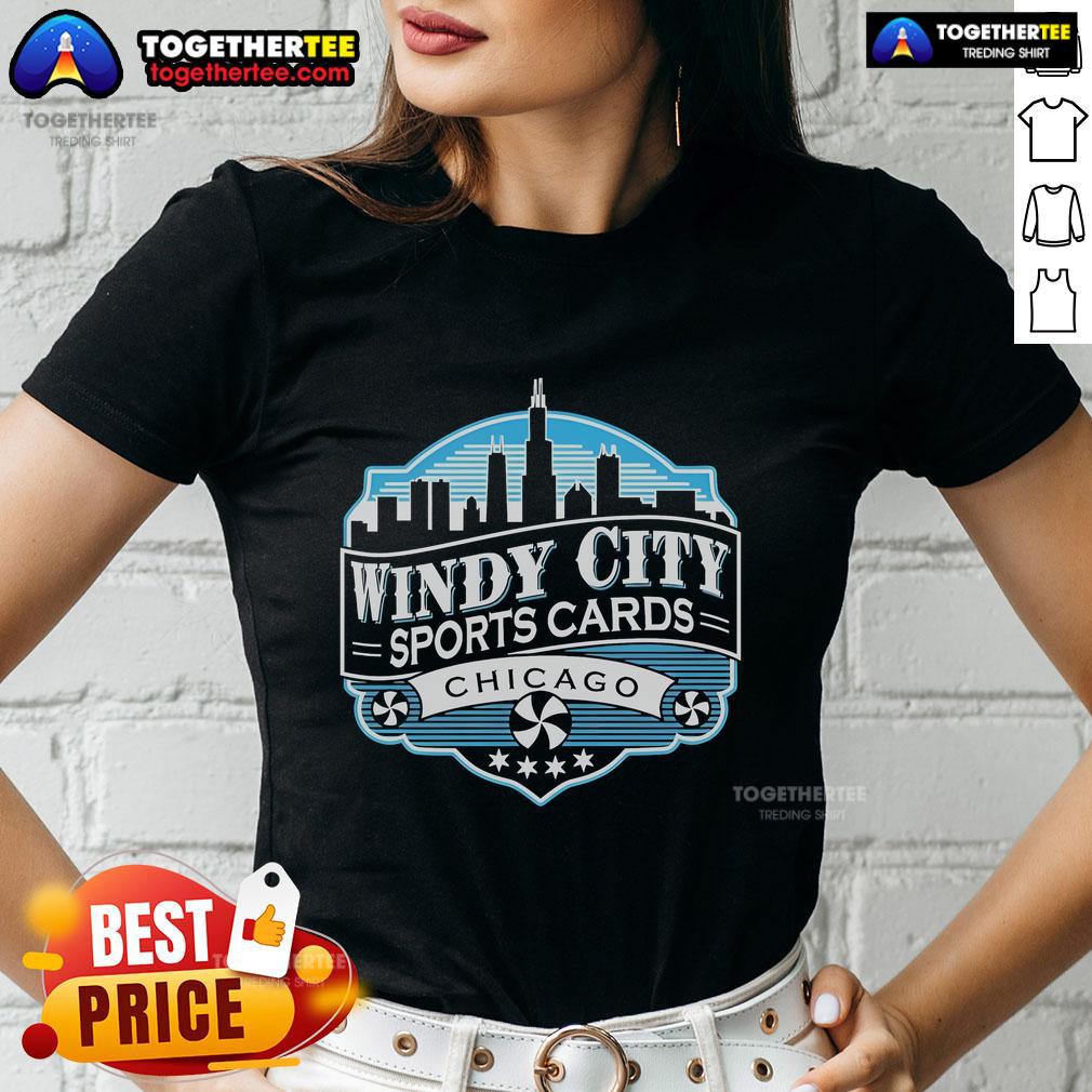 Official Windy City Sports Cards Chicago T-Shirt - Image 3