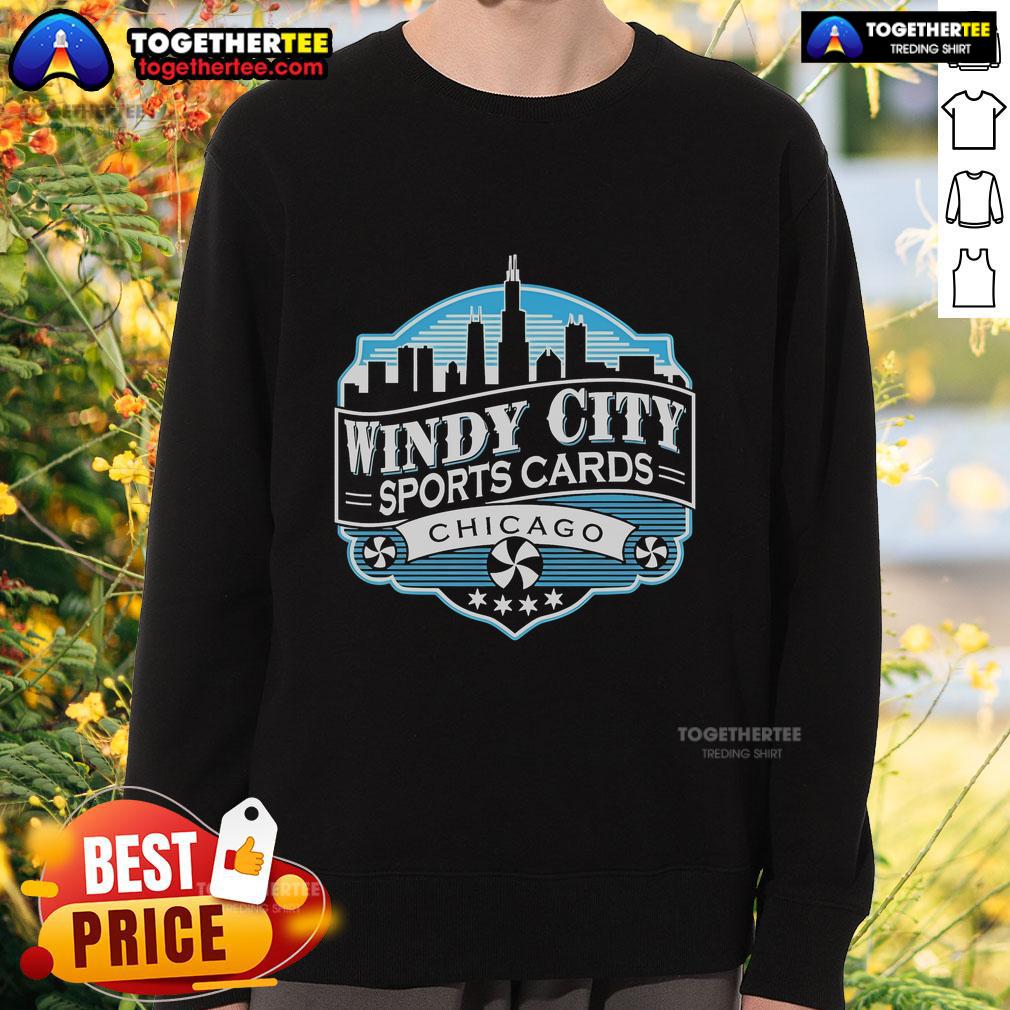 Official Windy City Sports Cards Chicago T-Shirt - Image 5