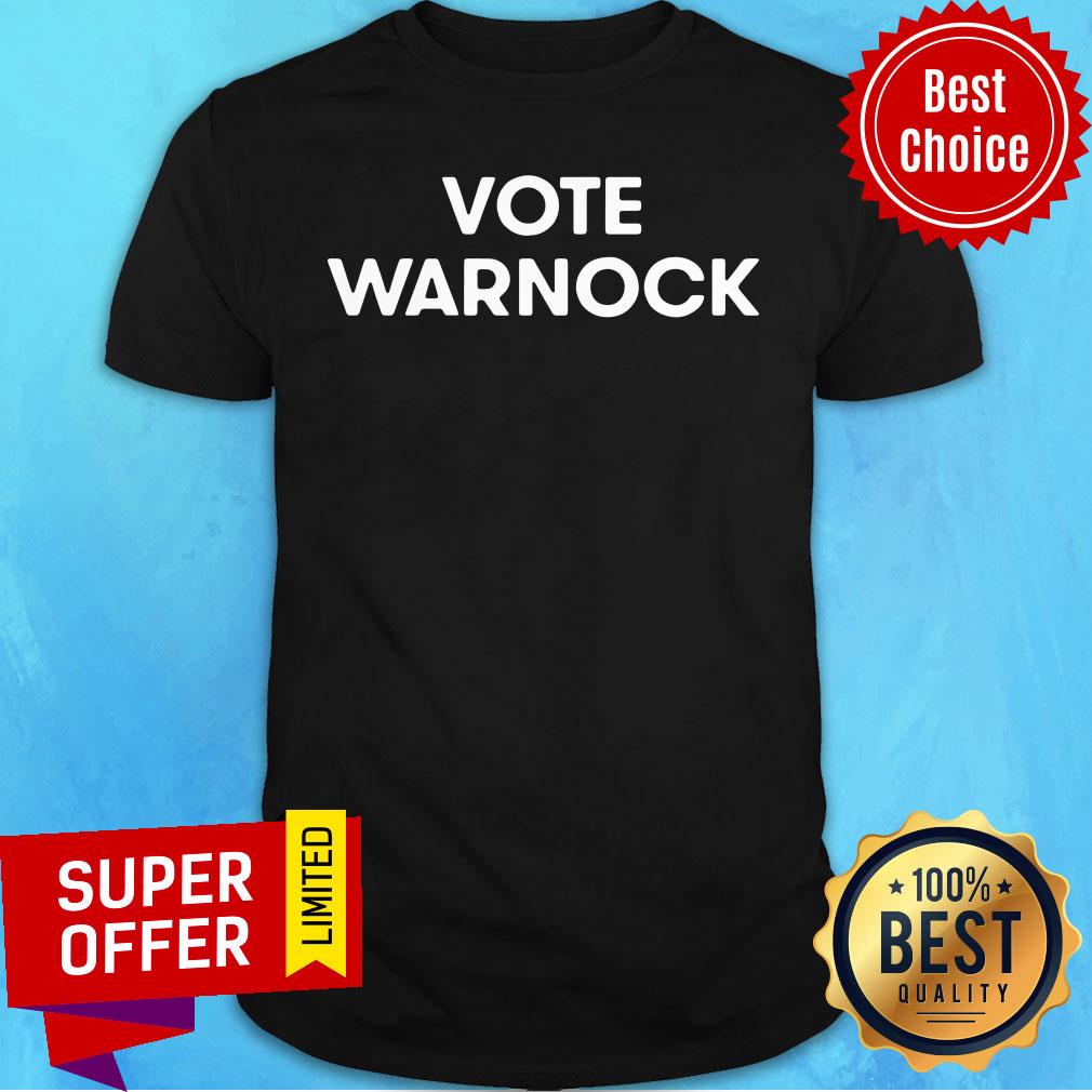 Nice Vote Warnock Shirt