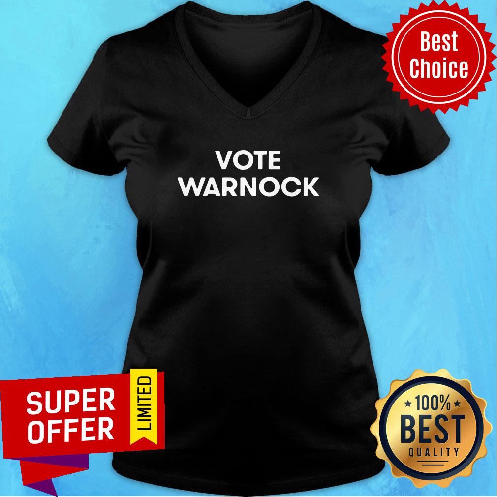 Nice Vote Warnock Shirt - Image 3