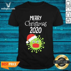 Cool Merry Christmas 2020 Quarantine Christmas Viruscorona Shirt