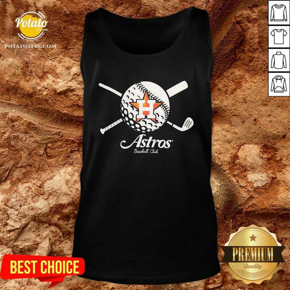 Exclusive Houston Astros Golf And Baseball T-shirt - Image 3