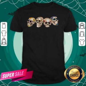 Dia De Los Muertos Day Of The Dead Sugar Skulls Shirt