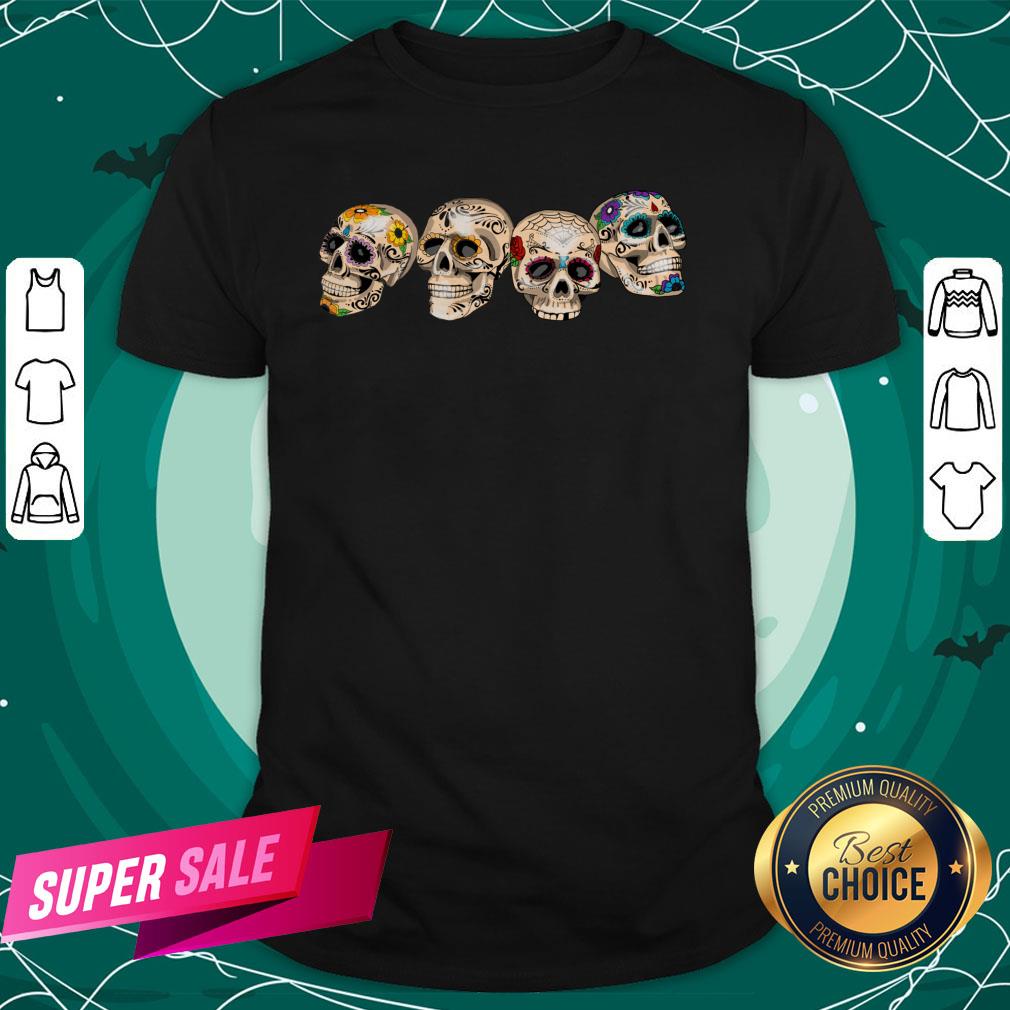 Dia De Los Muertos Day Of The Dead Sugar Skulls Shirt