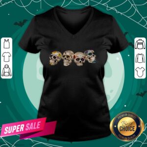 Alternative view of Dia De Los Muertos Day Of The Dead Sugar Skulls Shirt