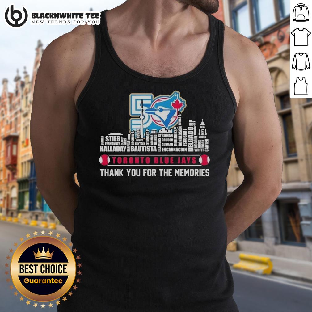 Pretty 2026 Toronto Blue Jays Baseball All Names City Skyline T-Shirt - Image 4
