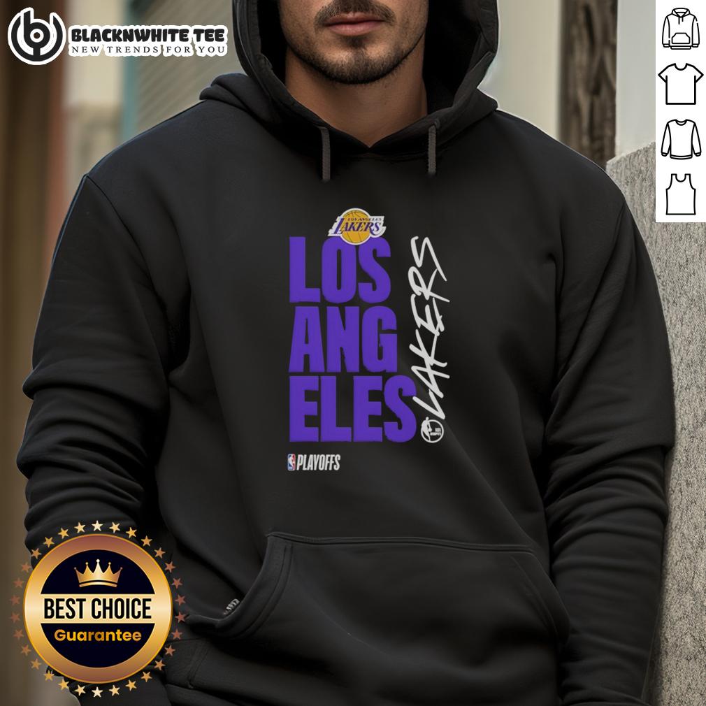 Nice Los Angeles Lakers Playoff Logo T-Shirt - Image 2