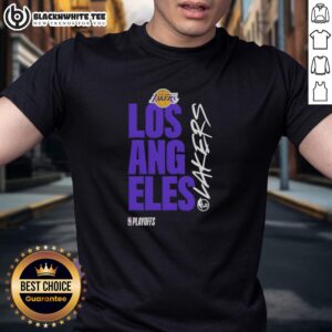 Nice Los Angeles Lakers Playoff Logo T-Shirt