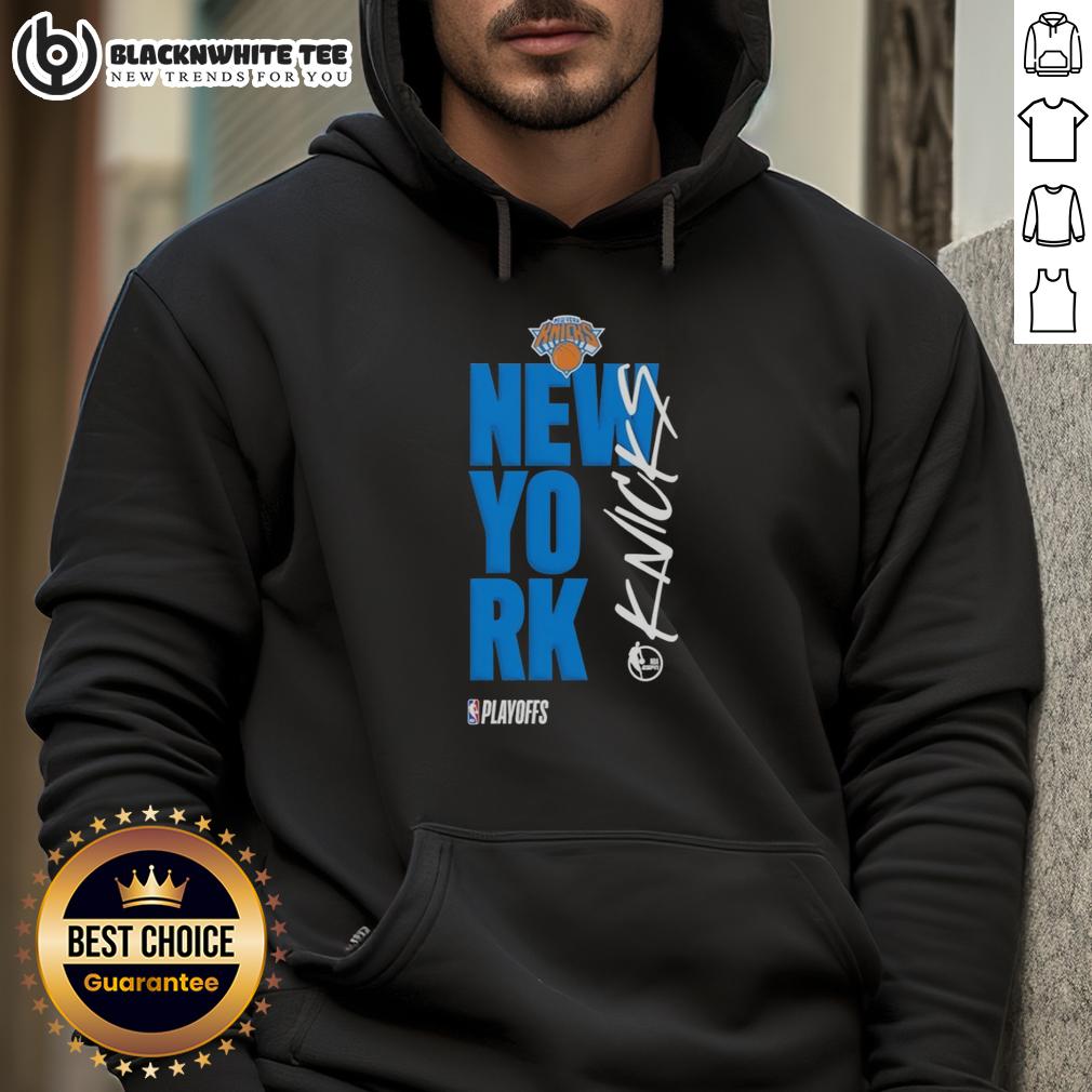 Nice New York Knicks Playoff Basketball Logo T-Shirt - Image 2