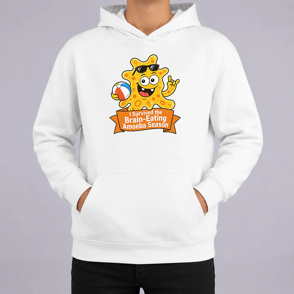 Hot Brain Eating Amoeba Survival Minimalist Shirt - Image 5