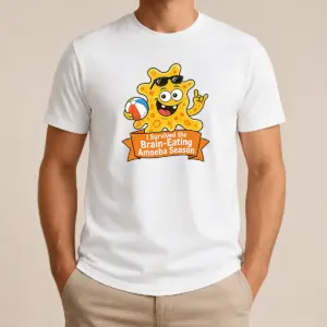 Hot Brain Eating Amoeba Survival Minimalist Shirt