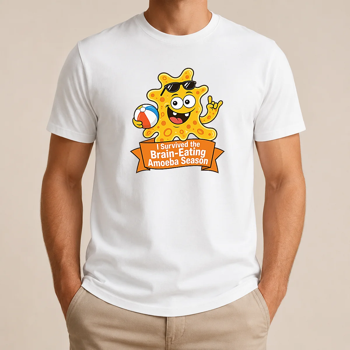 Hot Brain Eating Amoeba Survival Minimalist Shirt