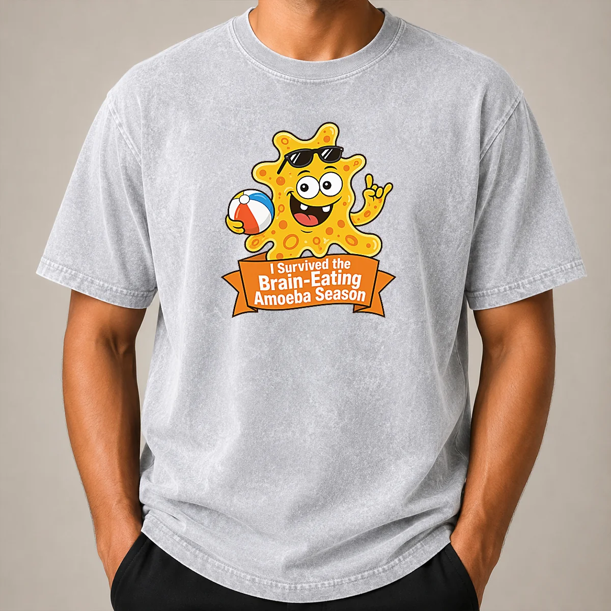 Hot Brain Eating Amoeba Survival Minimalist Shirt - Image 8