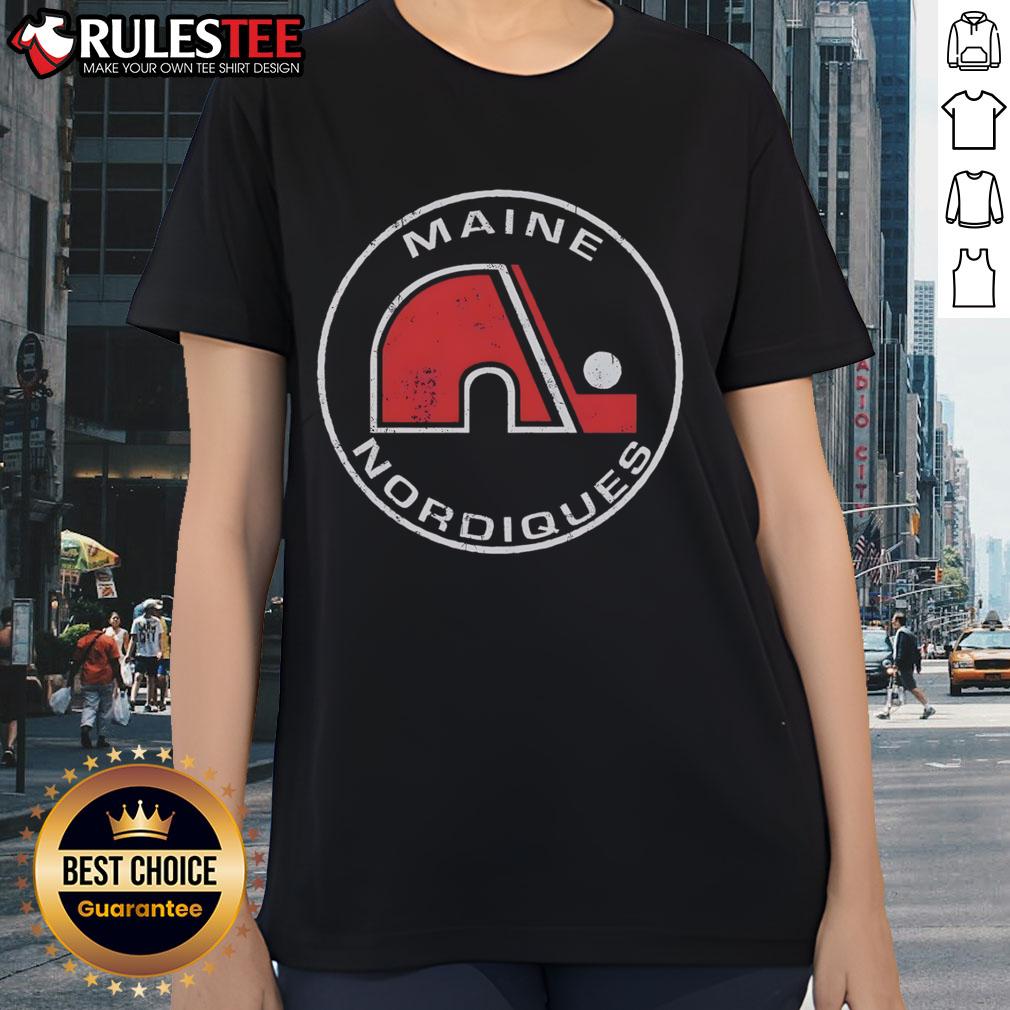 Official Maine Nordiques 1973 T-Shirt - Image 3