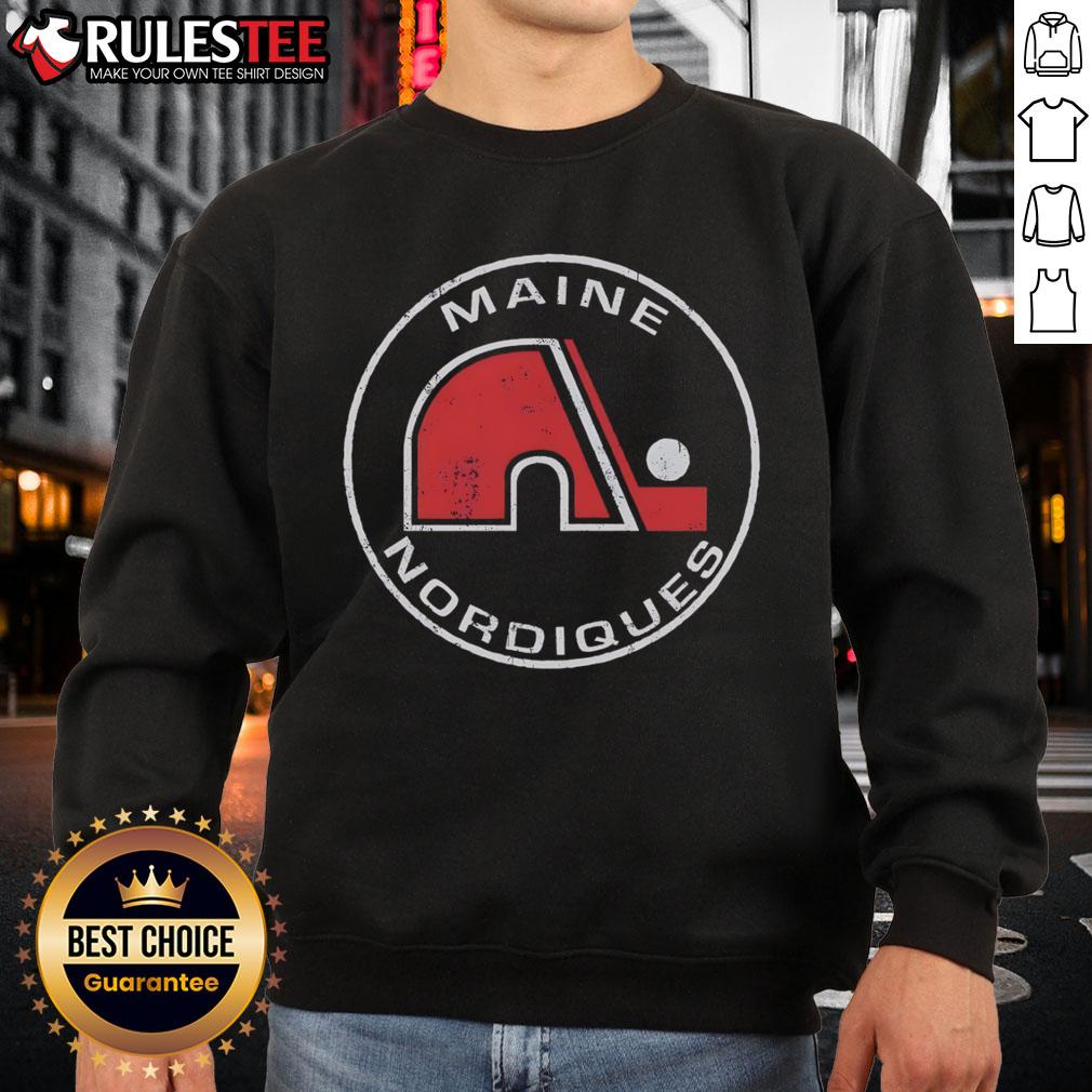 Official Maine Nordiques 1973 T-Shirt - Image 5
