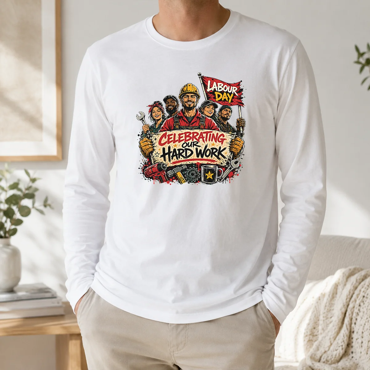Happy Original Labour Day Celebration For Proud Workers Shirt - Image 5
