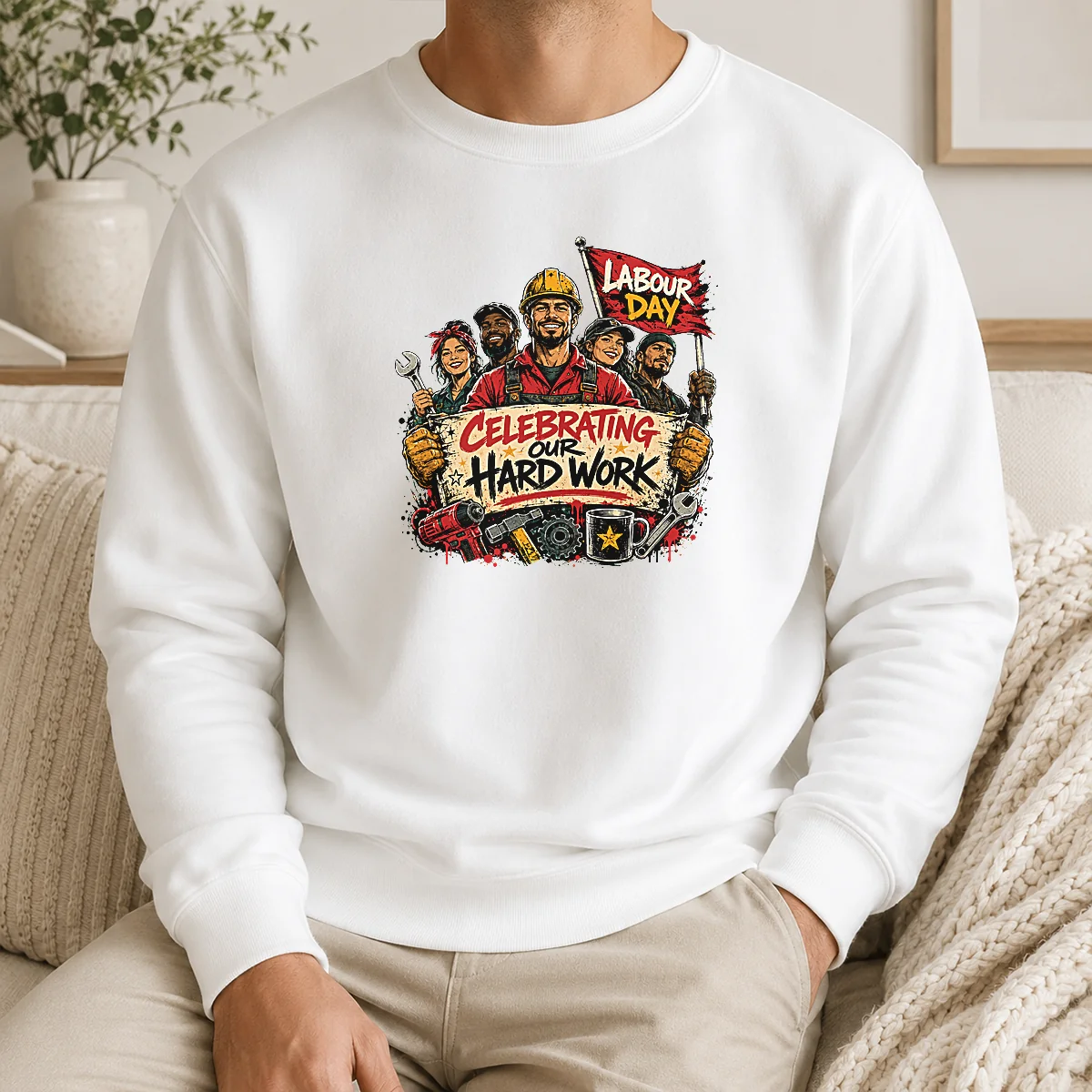 Happy Original Labour Day Celebration For Proud Workers Shirt - Image 7